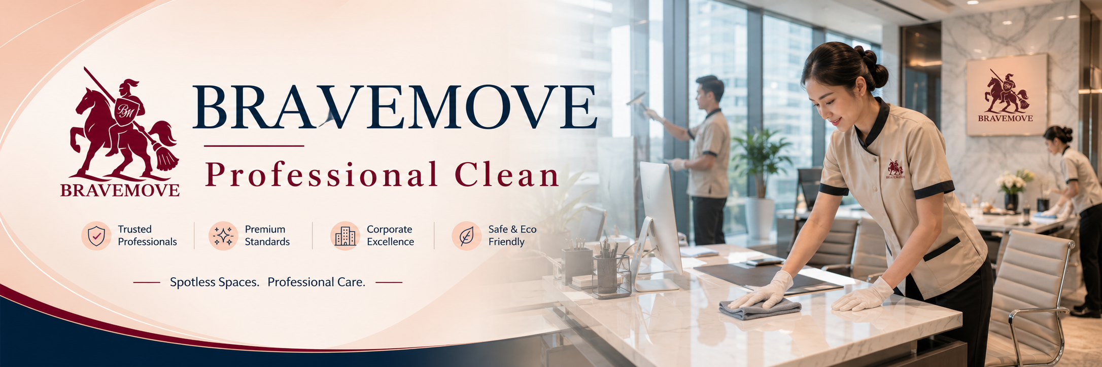 BRAVEMOVE — Professional office cleaning