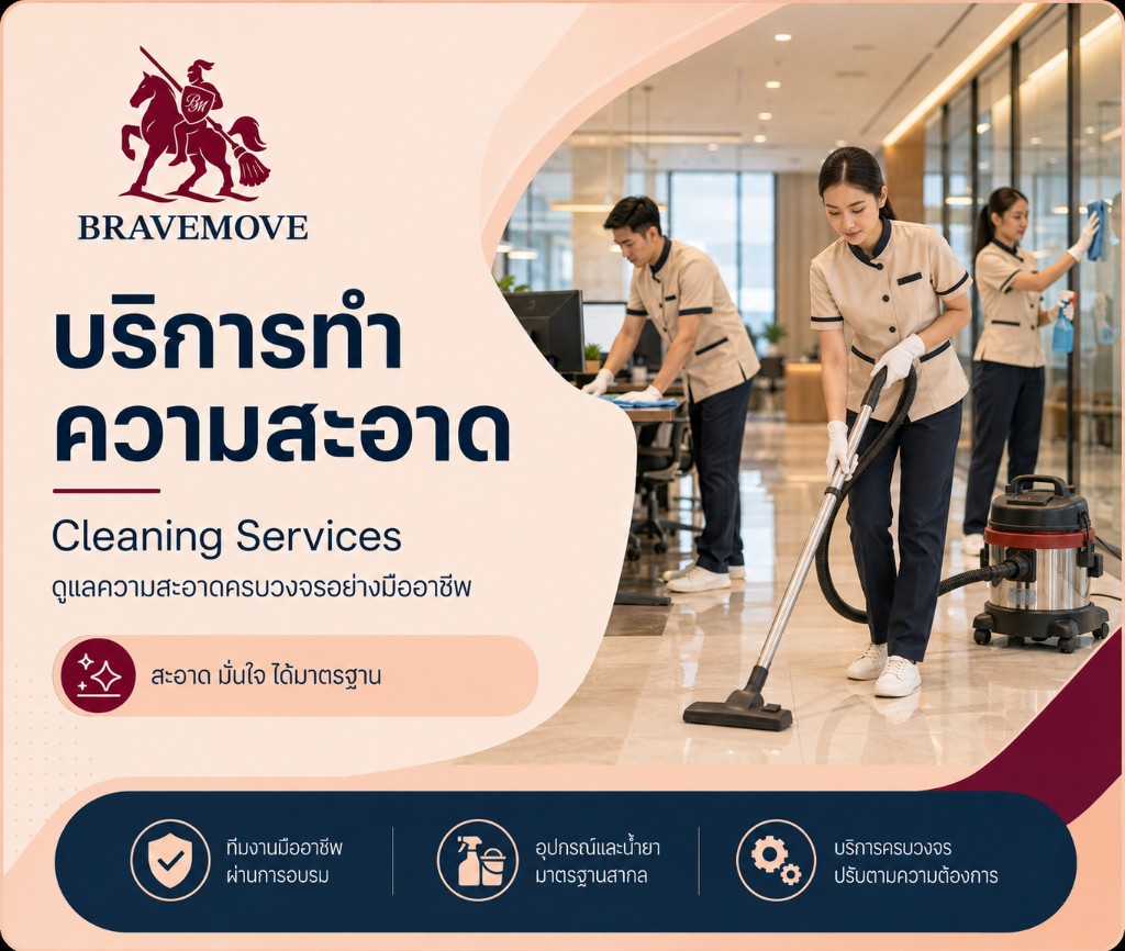 บริการทำความสะอาด